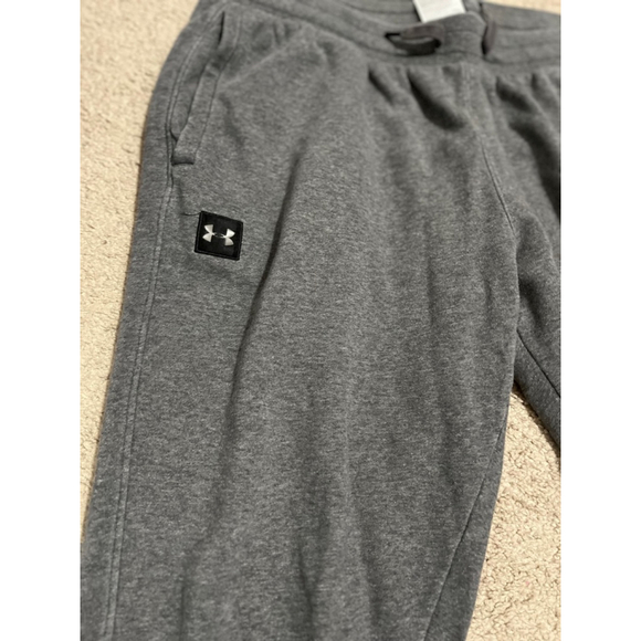 EUC Men's UnderArmour Gray Jogger Pants Size XL - Picture 6 of 6